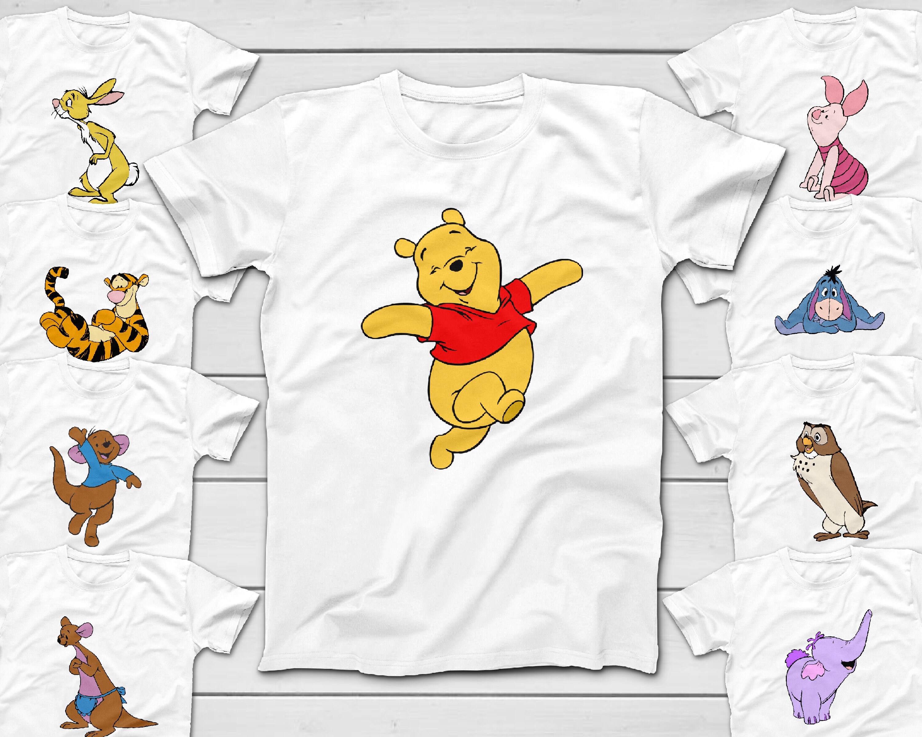 Winnie the Pooh Disney Group Shirts 