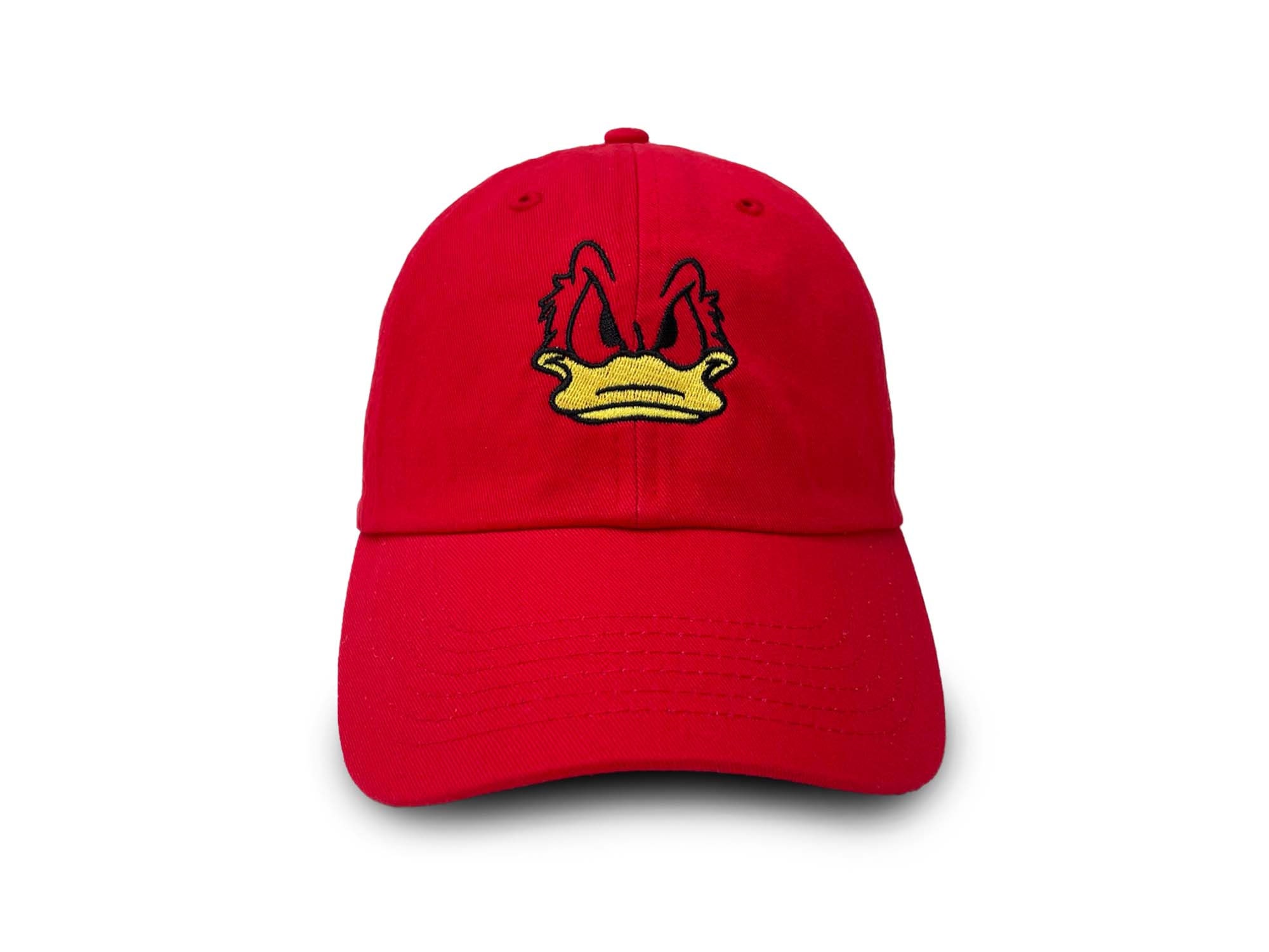 Angry Donald Duck Embroidered Hat | Adjustable Cap | Adult and