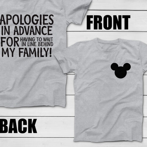 Family Disney Trip Shirts Disney Group Shirtsdisney Shirts | Etsy