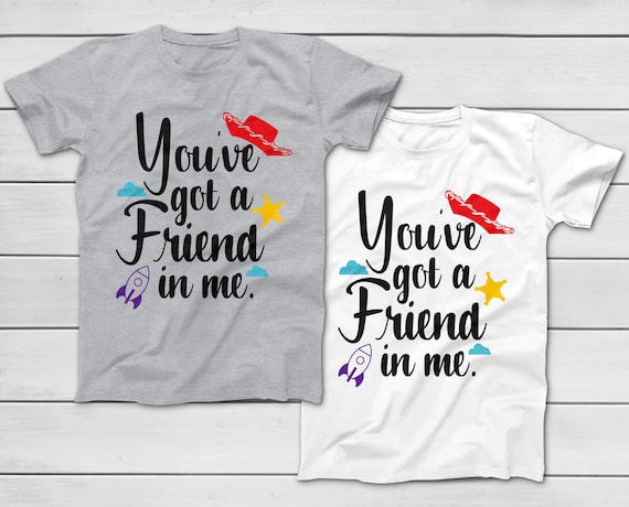 Toy Story and Mickey You've Got a Friend in Me Shirt 