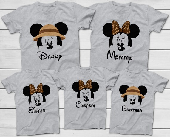CUSTOM Disney Mickey Minnie Animal 