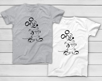 Disney Mickey Mouse Music Notes T-Shirt - Disney Group Shirts - Fluent In Disney Songs T-Shirt