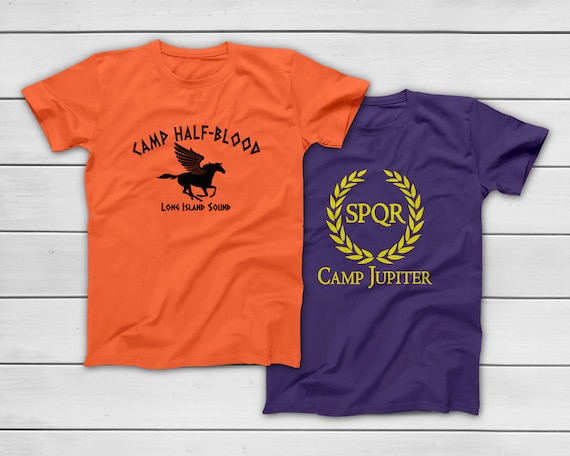 Camp Half Blood Shirt Camp Jupiter Shirt Percy Jackson Demigod Men's  Women's & Youth kids T-shirts 