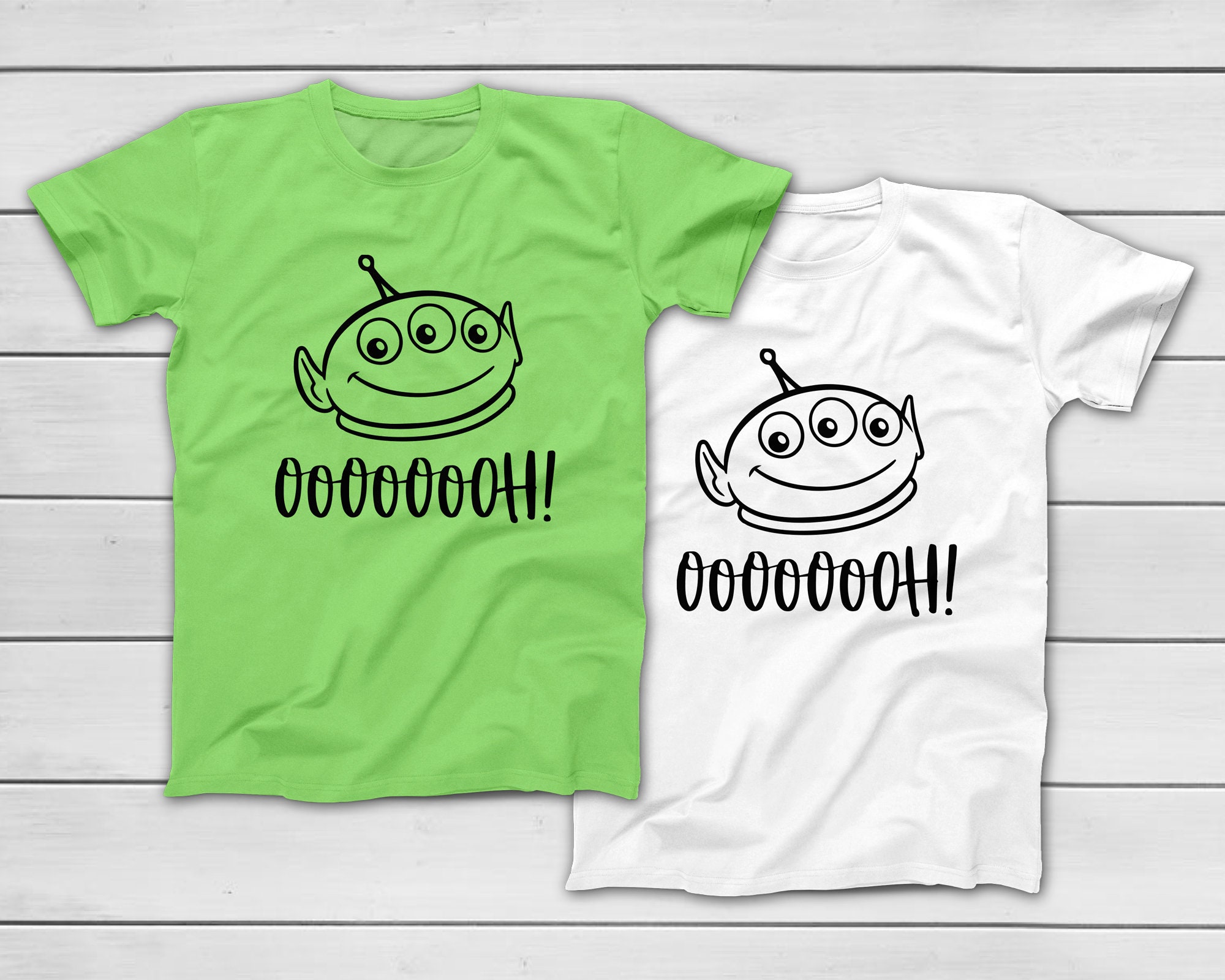 Toy Story Alien Oooooooh T-shirt - Pizza Planet - Little Green Men