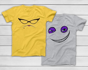 Monsters University Mike Wazowski James P. Sullivan / Sully Roz Randall Boggs Celia - Mickey's Not So Scary Halloween Group Costume T-Shirts
