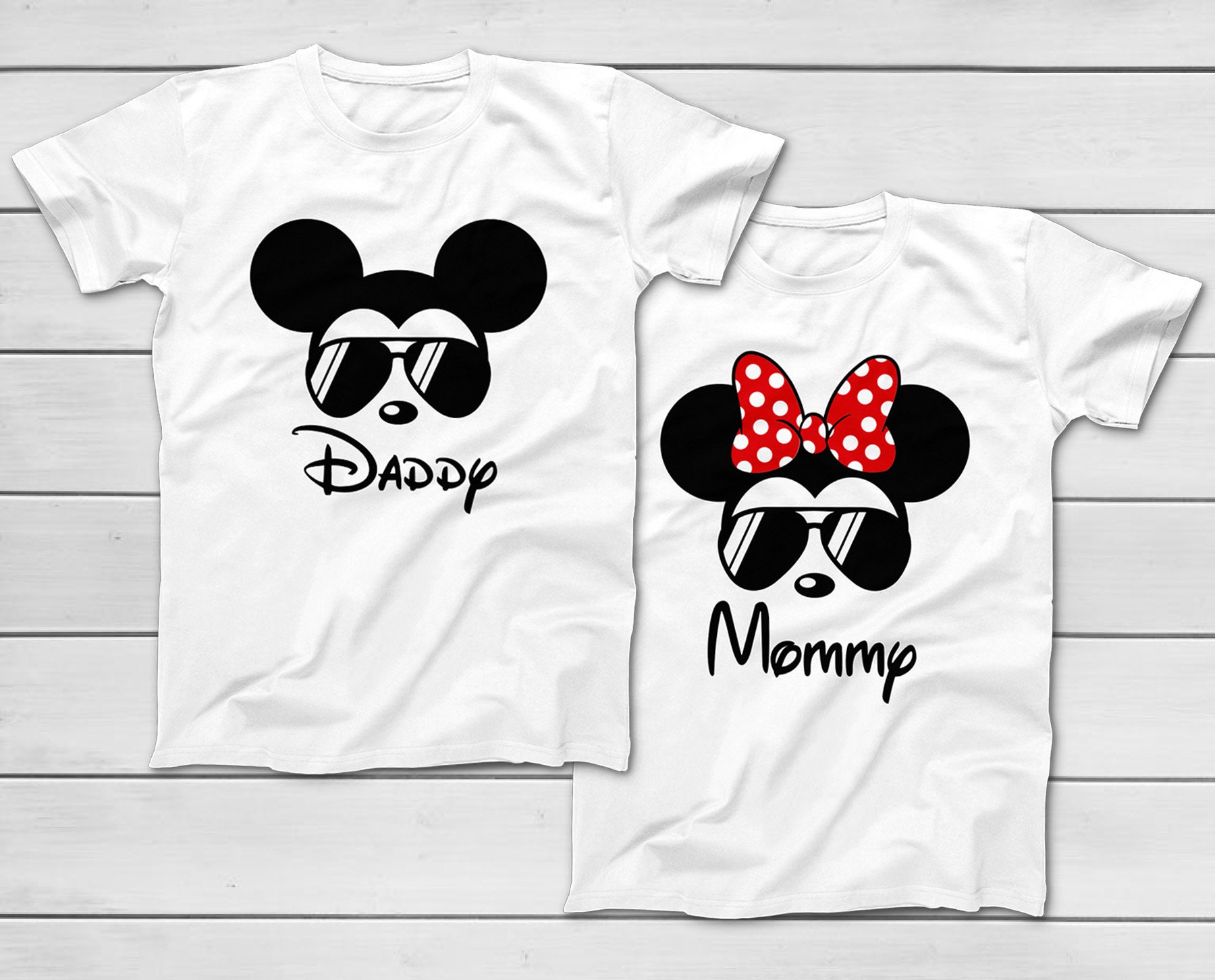 mickey minnie t shirt