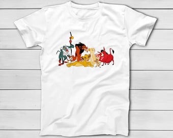 The Lion King Characters - Animal Kingdom - Simba Nala Scar Rafiki Timon Pumba - Disney Group Shirts -Disney Family Vacation