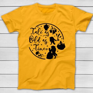 Tale As Old As Time - Beauty and the Beast Disney Group T-Shirt - Disney Vacation - Belle Beast Lumiere Cogsworth Mrs Potts Chip