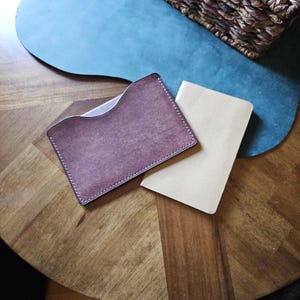 leather notebook cover fieldnotes moleskine small stationary case custom size and color