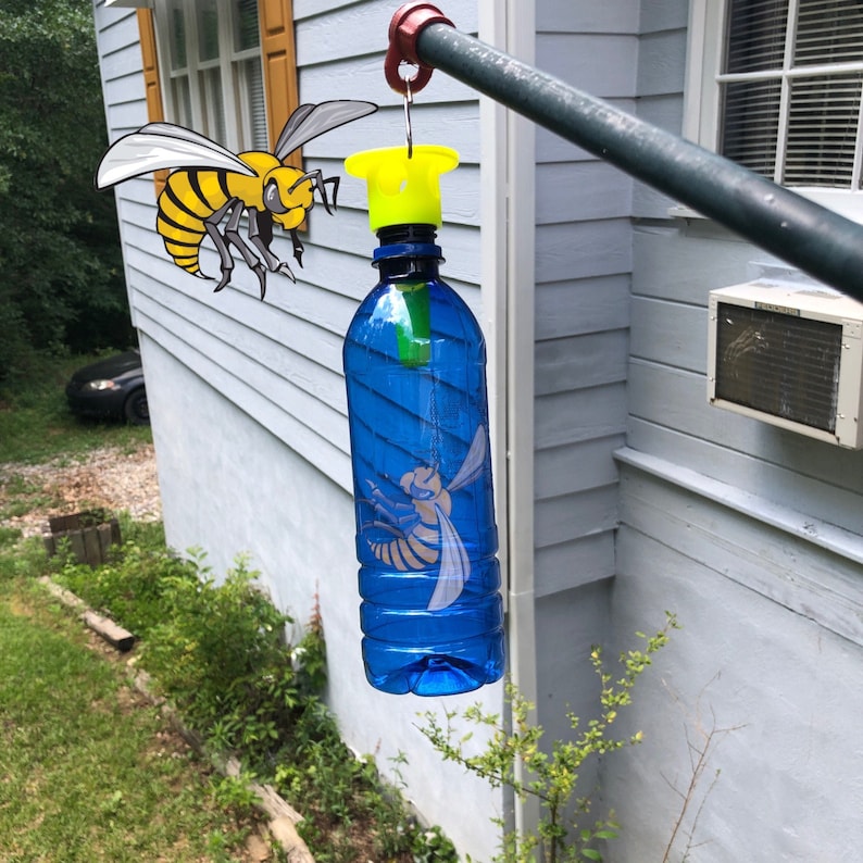 Really Good Wasp Trap for Soft Drink or 2 Liter Bottles Etsy
