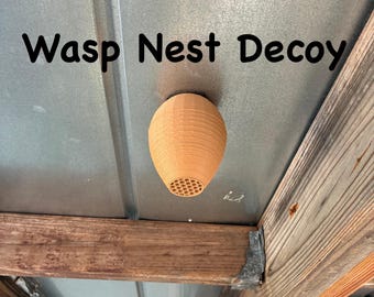 Decoy Wasp Nest - Stop Wasps from Building Nests Around Your House!