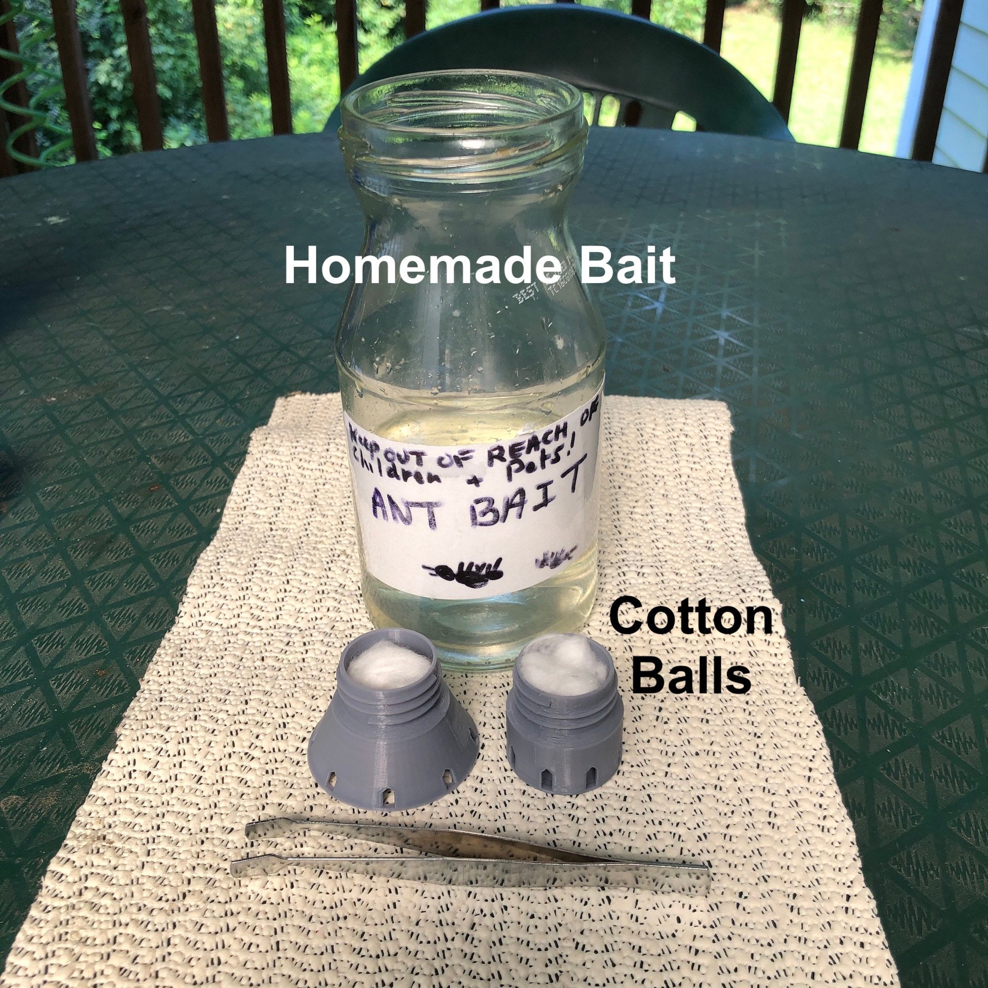 Ant Bait Stations Using Recycled Bottle Caps! Reusable! - Etsy