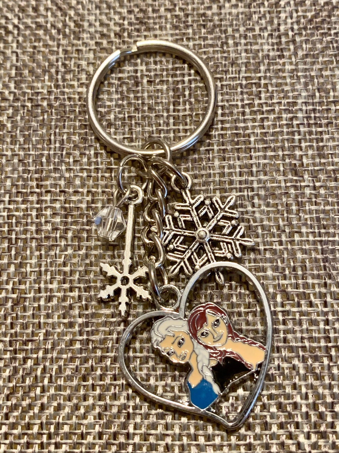 Frozen Keychain Etsy