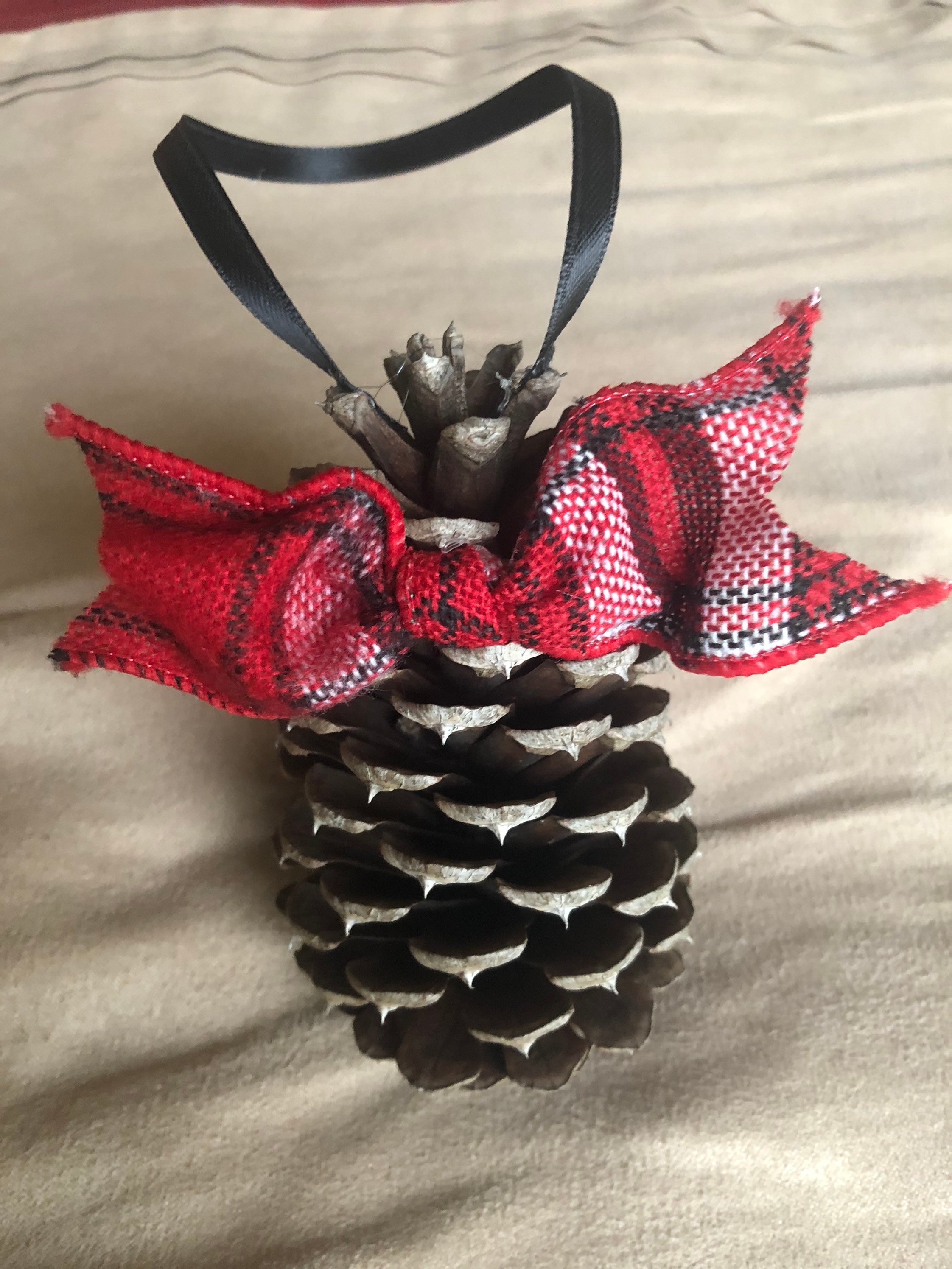 Pine cone ornaments Etsy