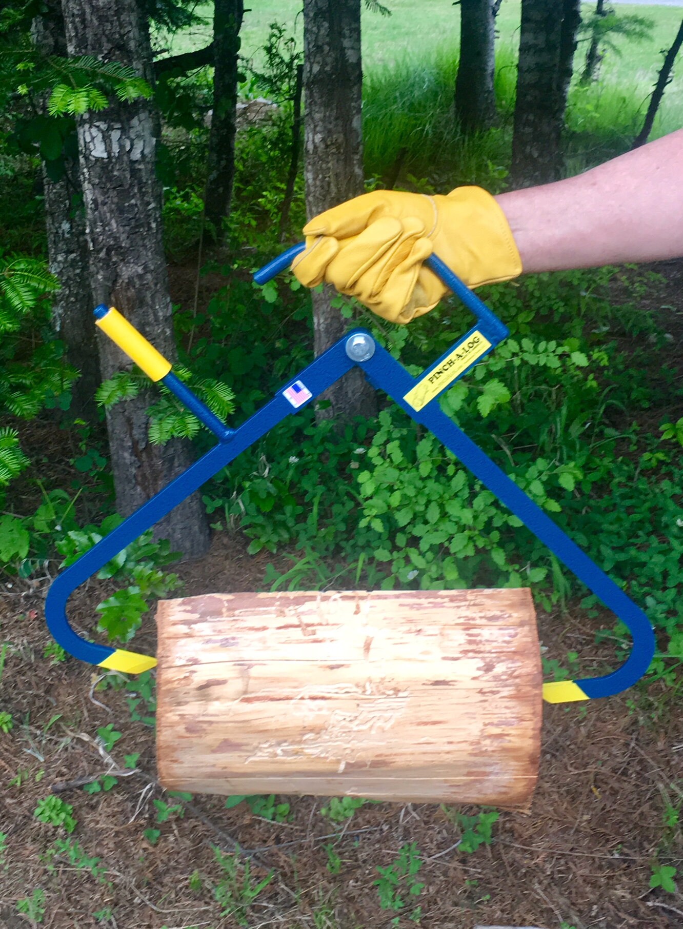 Firewood Tongs Firewood pickup tool Etsy