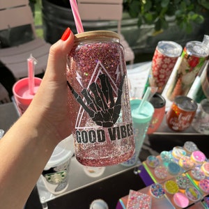Good Vibes Glass
