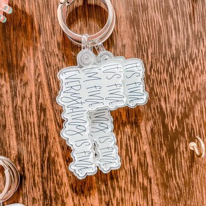 It’s Fine, I’m Fine, Everything is Fine Keychain