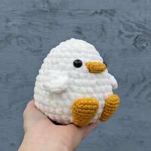 Crochet Chunky Duck Amigurumi Pattern image 8