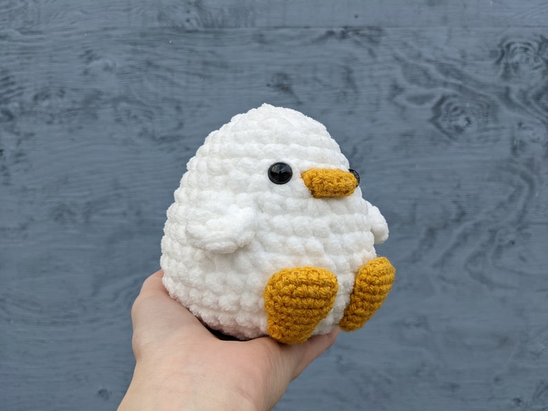 Crochet Chunky Duck Amigurumi Pattern image 8