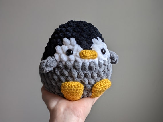 Crochet Chunky Penguin Amigurumi Pattern 
