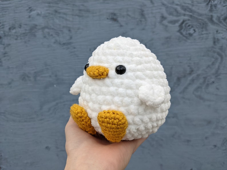Crochet Chunky Duck Amigurumi Pattern image 9