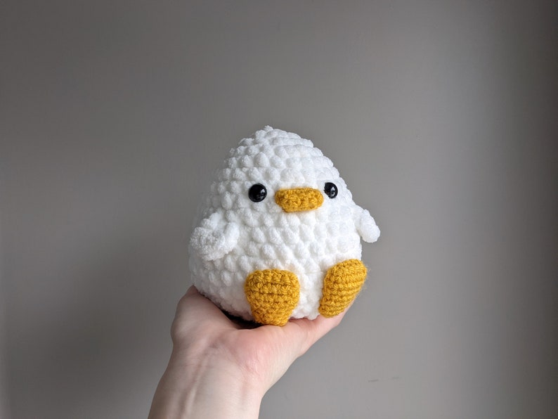 Crochet Chunky Duck Amigurumi Pattern image 4