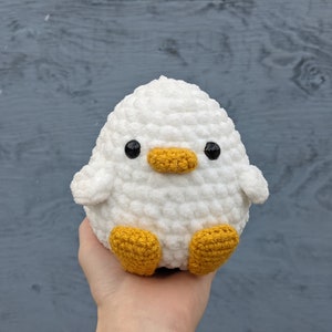 Crochet Chunky Duck Amigurumi Pattern - Etsy