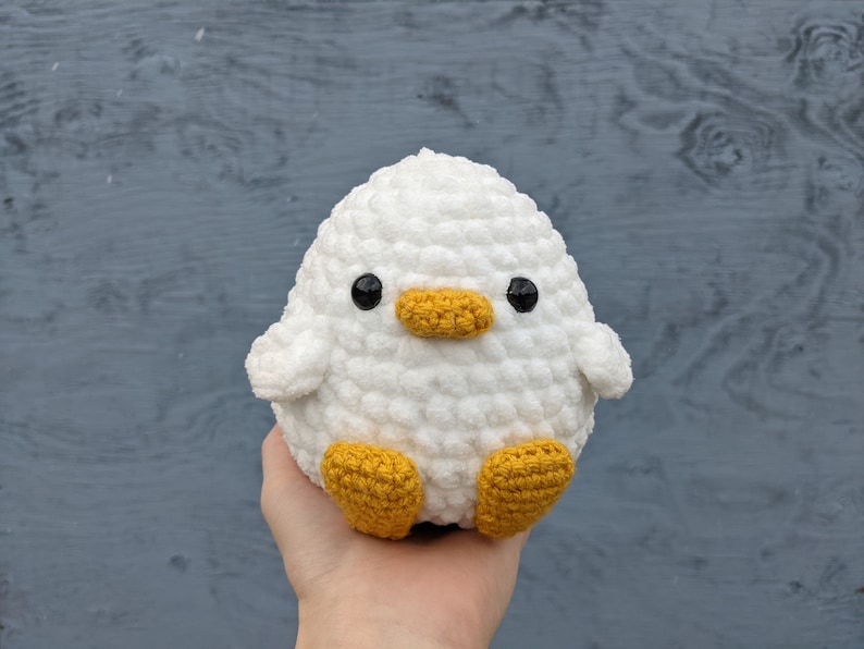 Crochet Chunky Duck Amigurumi Pattern image 7