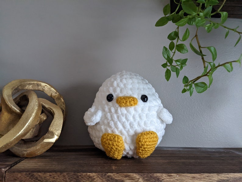 Crochet Chunky Duck Amigurumi Pattern image 10