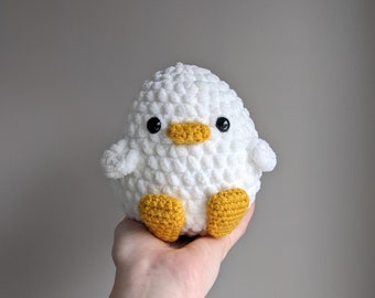 Crochet Chunky Duck Amigurumi Pattern 