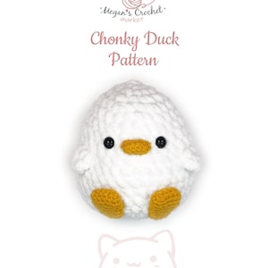 Crochet Chunky Duck Amigurumi Pattern image 3