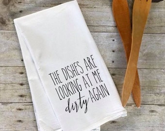 Funny Kitchen Towel Etsy