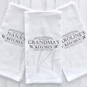 1 Personalized Kitchen Tea Towel