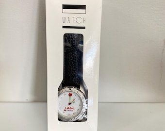 Molson “I Am Canadian” Wrist Watch - Like New in Box - Needs New Battery