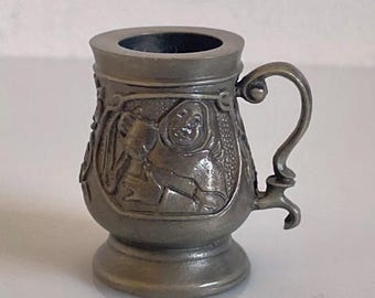 The Black Friar Miniature Pewter John Pinches Limited 1983 1.5 Inches Tall.