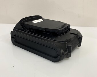 DeWalt DCB207 3D printed Replacement Battery Case (Top, Bottom & Release Button).