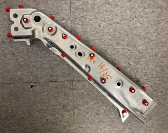 Lot of 30 - 3D Printed RED Scanner Magnetic Tracking nubs. For use with 6mm Positioning Targets (Not Included). Approximately 15mm x 10mm
