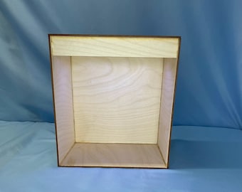 Double Wide Book Nook Kit - Diorama with Free Lighting, Blank Canvas