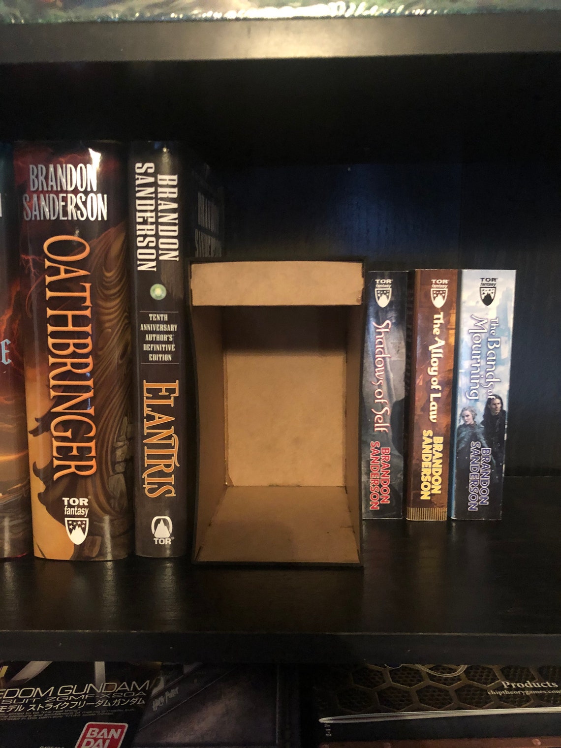 Small Book Nook Shelf Insert DIY Kit Etsy