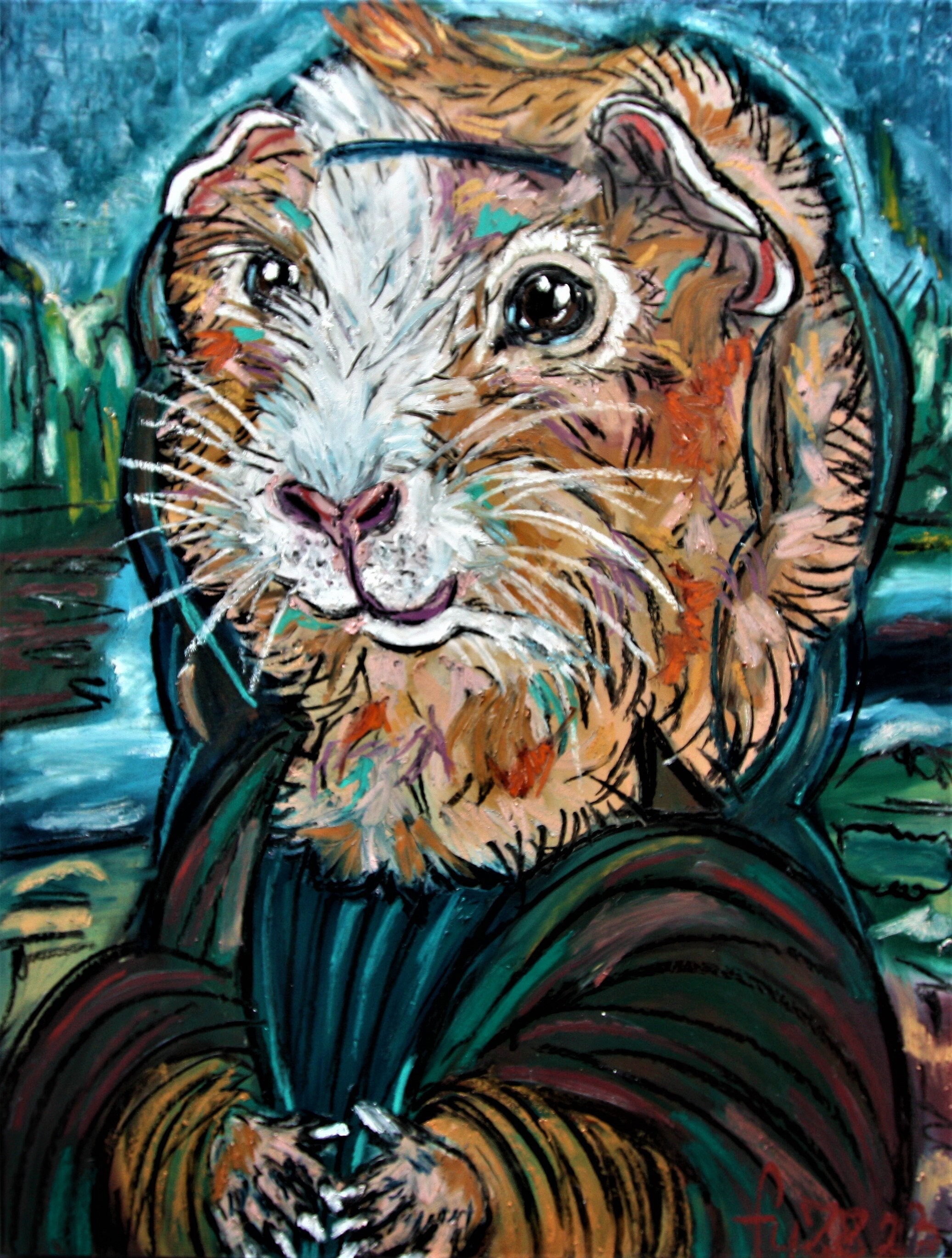 Pop Art Guinea Pig UK