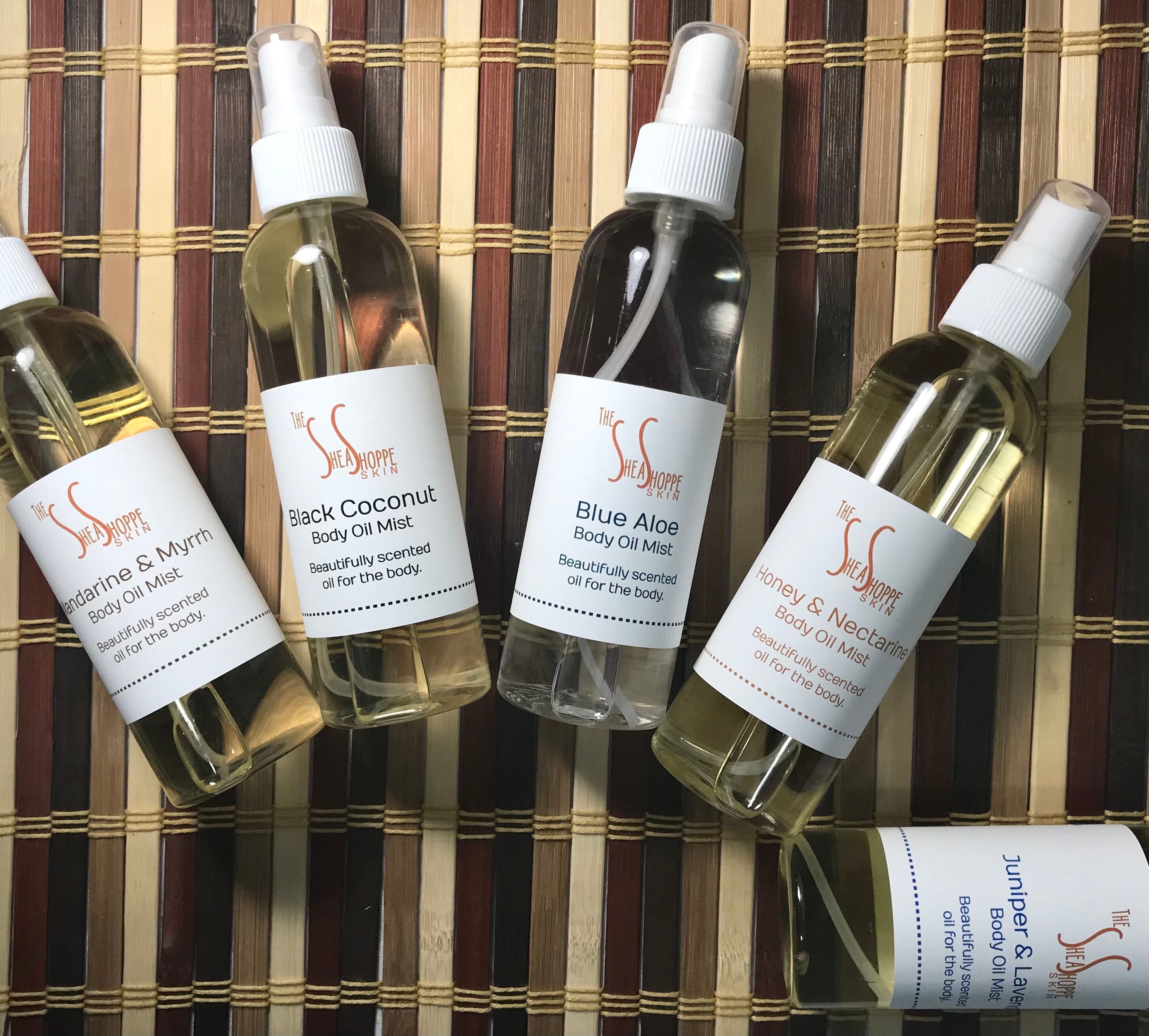 Scented Body Oil Mist