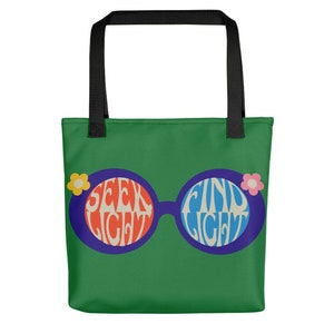 Seek Light Find Light Tote Bag