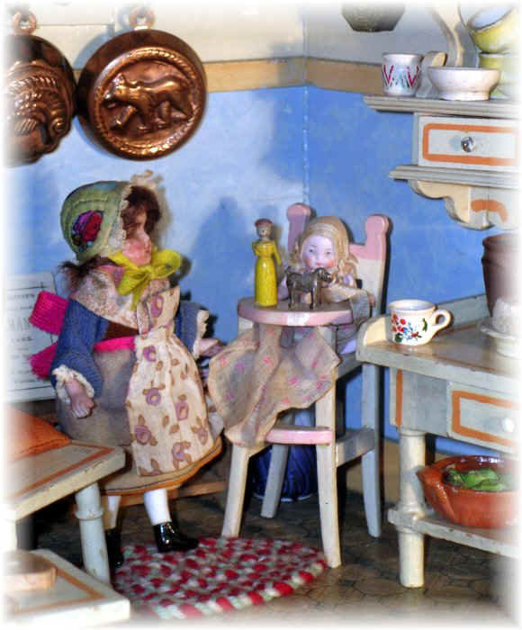 Moule en cuivre décor à la rose de forme octogonale | Bernadette