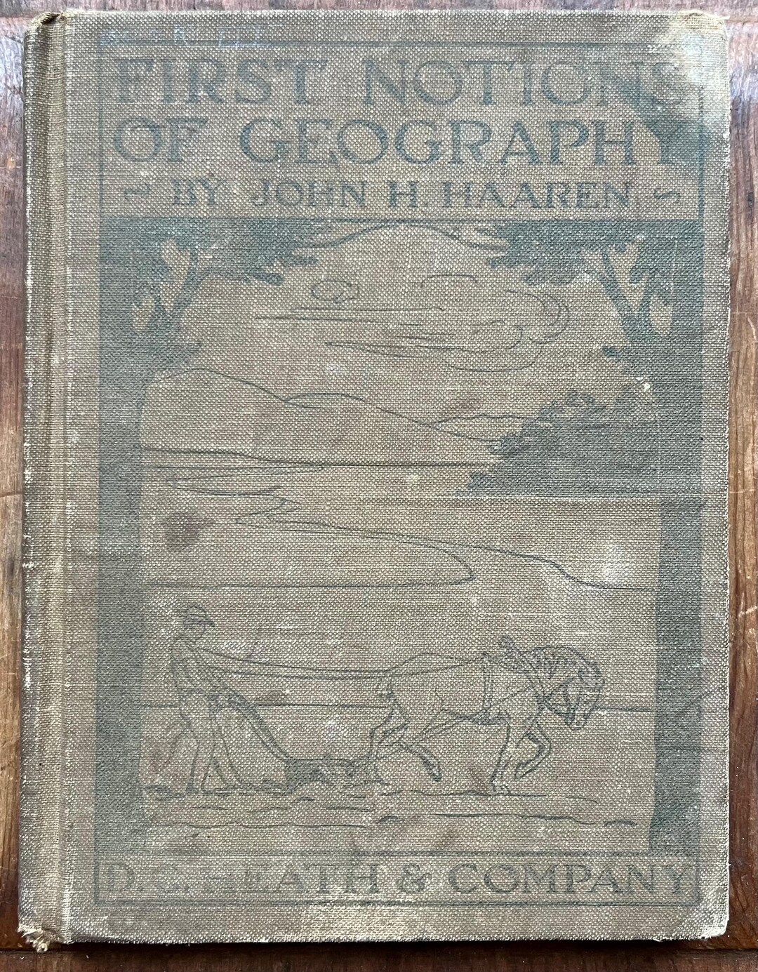 1914 First Notions of Geography: Illustrated Elementary Textbook - Etsy