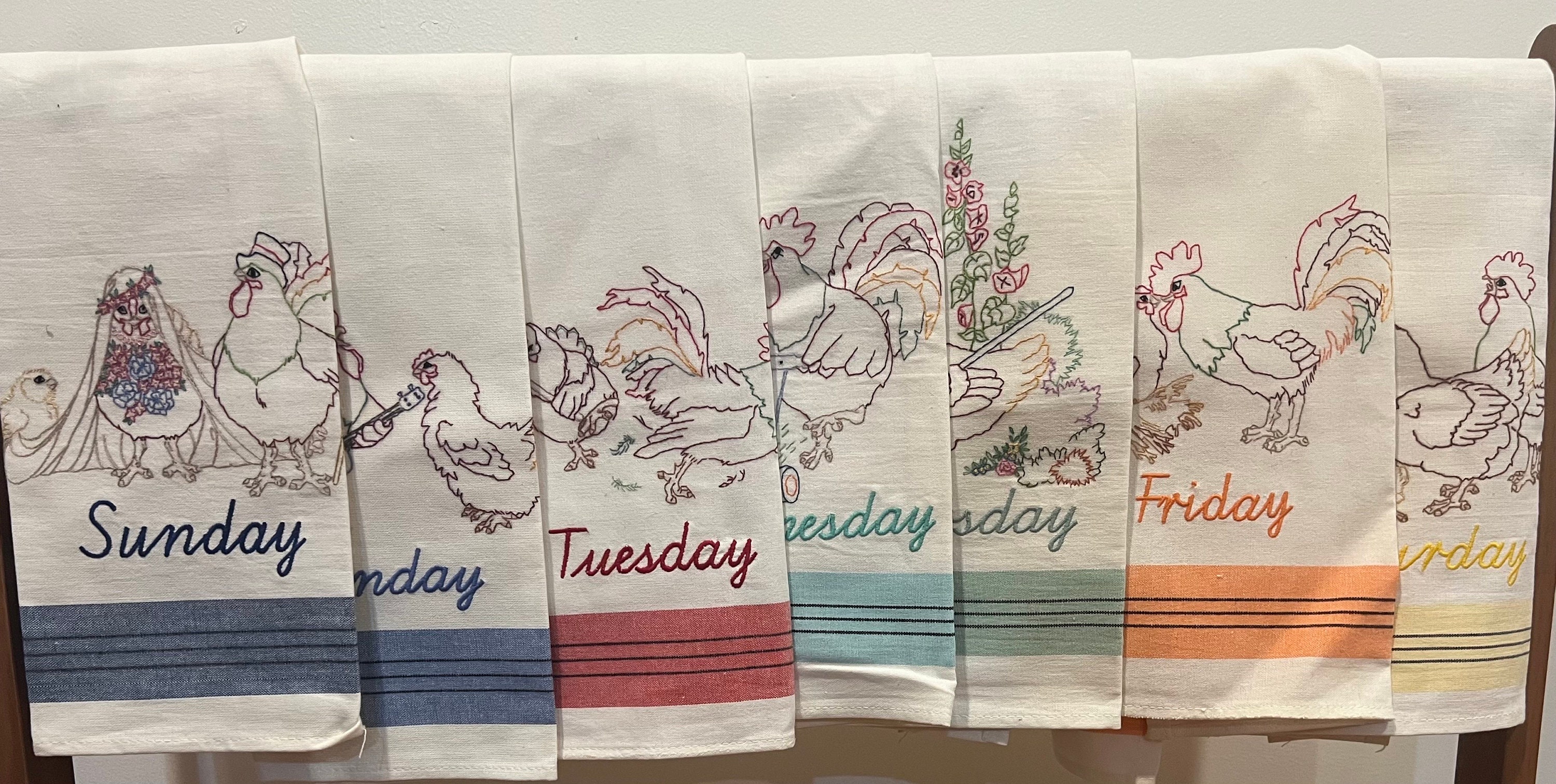 Summer Days Kitchen Towel - The Old Farmer's Store
