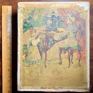 Antique Doll Lithograph - Etsy