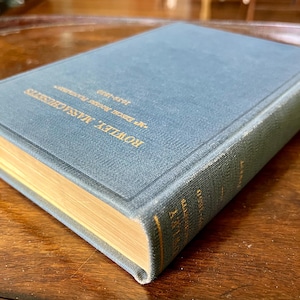 Rare 1946 Rowley Massachusetts History Book: Genealogy & Maps, First Edition