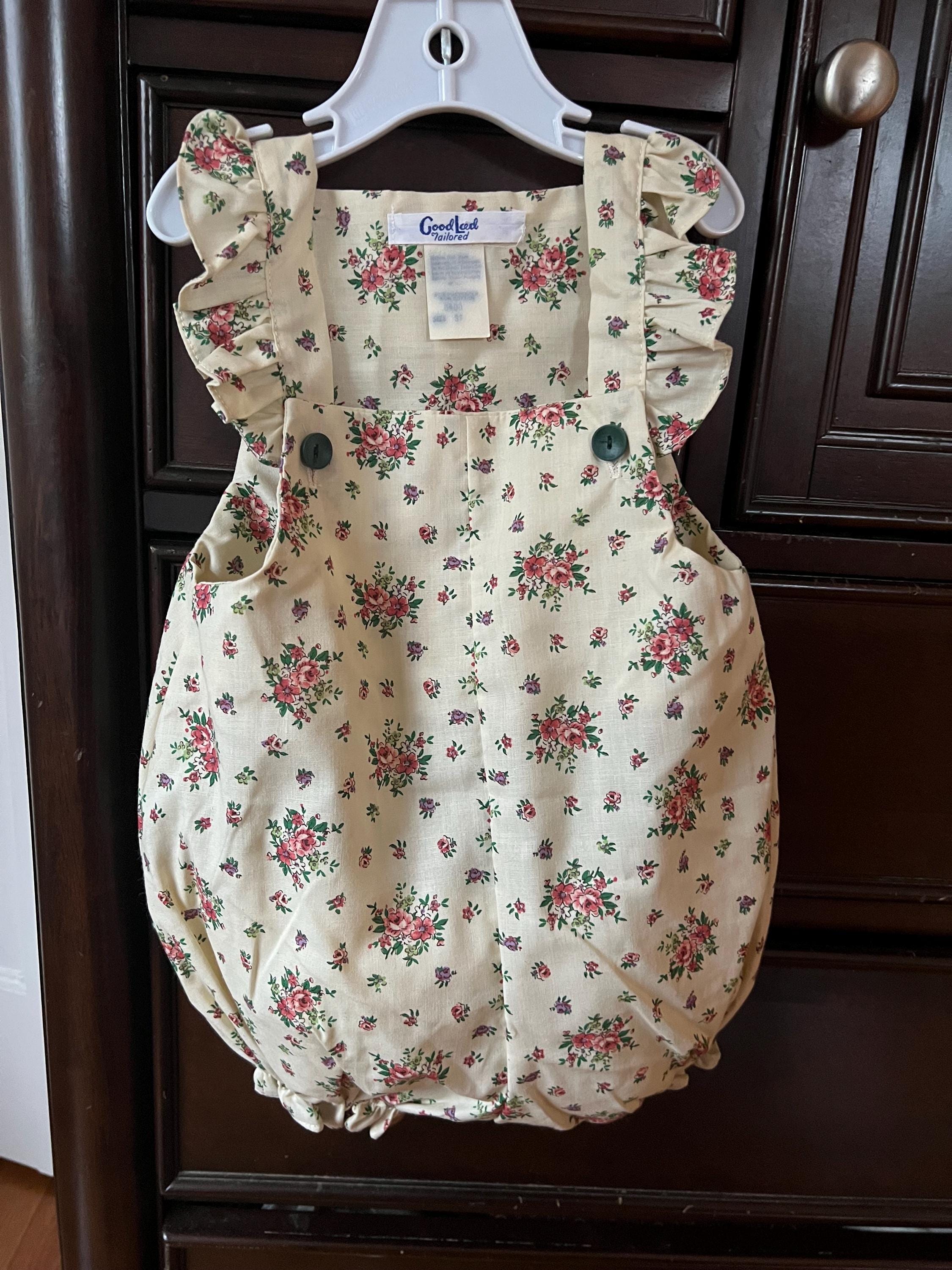 Vintage NOS Toddler Pinafore Set – 1960s 2T Girls Rompers Boutique - Etsy
