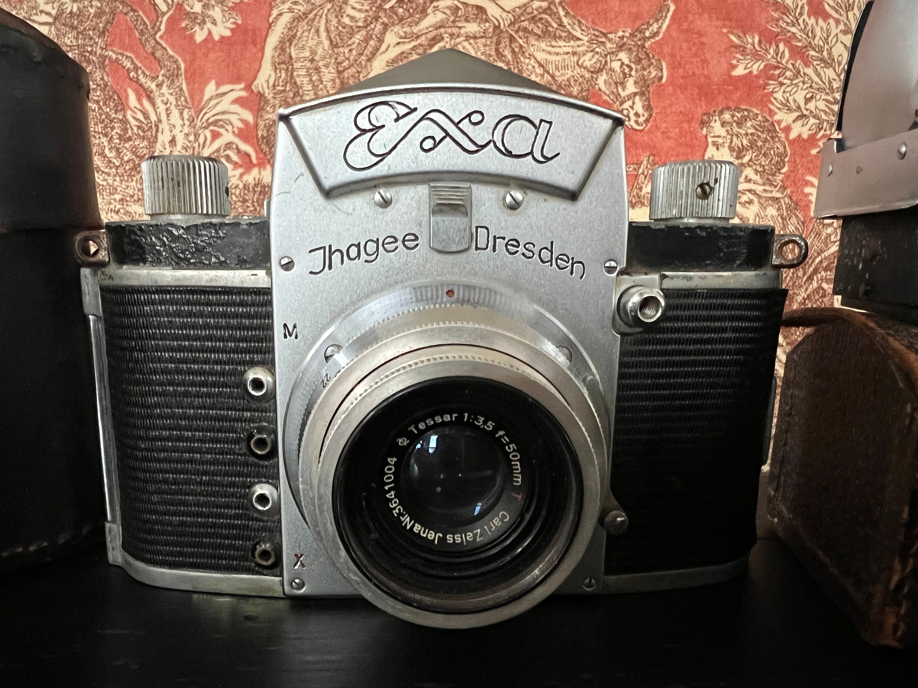 CAMERA 1950s EXA Jhagee Ihagee Dresden Camera With Exacta Carl - Etsy