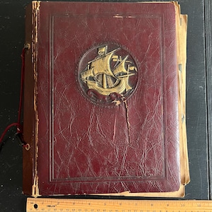 1930s Family Photo Album: Vintage Cars, California Road Trips, Guam Naval Base